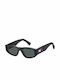 Tommy Hilfiger Women's Sunglasses with Gray Plastic Frame and Black Lens 200011KB75-2IR