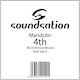 Soundsation SMA500-4 Single 80/20 Bronze Mandolin String 34"