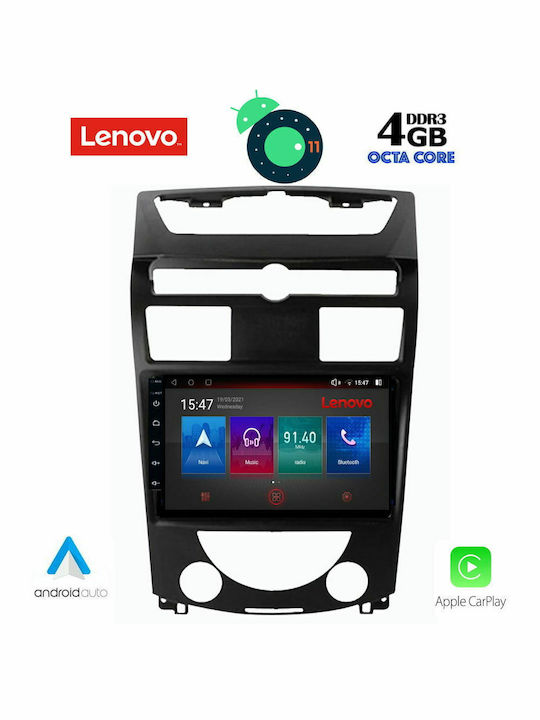 Lenovo Ηχοσύστημα Αυτοκινήτου για Rexton (Bluetooth/USB/WiFi/GPS) με Οθόνη 9"