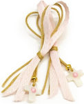 Αφήτεχνο Christening Charm Pin Pink 50pcs