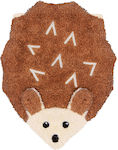 Furnis Baby Bath Glove Hedgehog Brown 1pcs