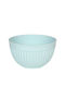 TnS Plastic Salad Bowl Turquoise 19x19x10.5cm
