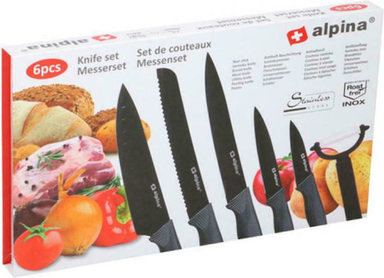Alpina Appliances Messerset aus rostfreiem Stahl 6Stück