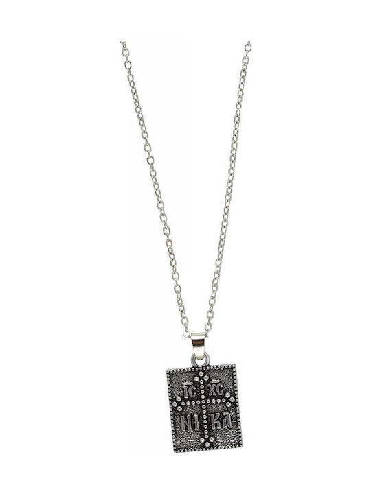 Tatu Moyo Necklace Constantine Talisman Made of Gold Plated Steel
