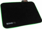 Akasa Medium Gaming Mouse Pad with RGB Lighting Black 350mm Soho RS