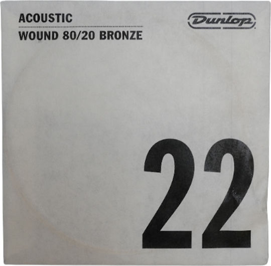 Dunlop DAB Wound Μονή Χορδή 80/20 Bronze Ακουστικής Κιθάρας 22"