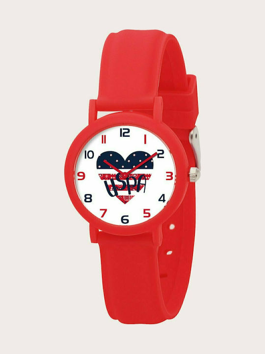 U.S. Polo Assn. Kinderuhr 30mm Rote
