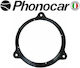 Phonocar Speaker Ring for Nissan Juke / Micra / NV200 / Note / Qashqai 2pcs