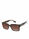 Slazenger Herren Sonnenbrille mit Braun Schildkröte Kunststoff Gestell und Braun Linse
