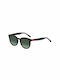 Slazenger Men's Sunglasses with Black Plastic Frame and Green Lens 6700.C1