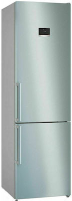 Bosch Ψυγειοκαταψύκτης 363lt NoFrost Υ203xΠ60xΒ66.5εκ. Inox