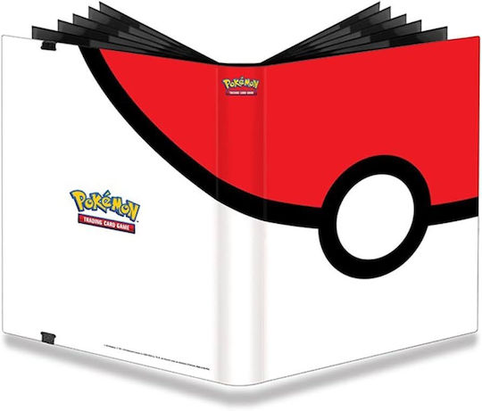 Ultra Pro Pokemon Pokeball Pokemon Binder 9-Pocket Standard Size White