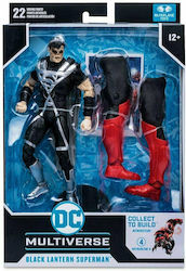 Mcfarlane Toys DC Comics Multiverse Blackest Night: Superman Black Lantern Φιγούρα Δράσης ύψους 18εκ.