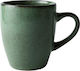 Dutch Rose Ceramic Cup Green 250ml