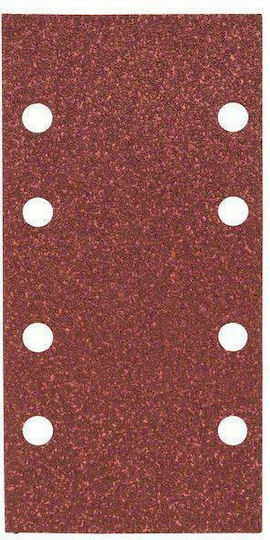 Bosch Palm Sander Sanding Sheet K60 with 8 Holes 185x93mm Set 10pcs
