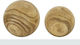 Zaros Decorative Ball made of Wooden 12x12x12cm 1pcs