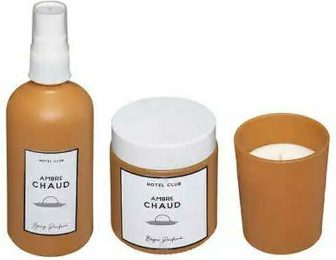 Σετ Αρωματικών Spray με Άρωμα Κεχριμπάρι 3τμχ 100ml