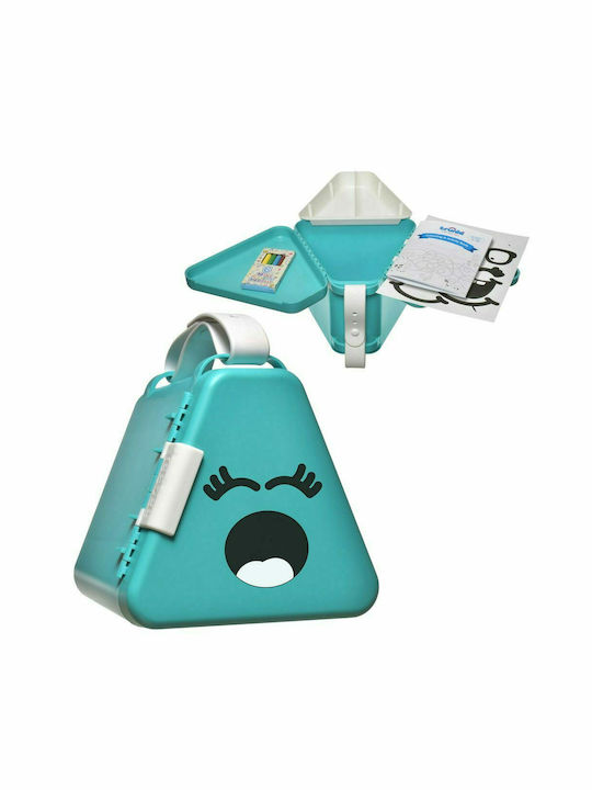 Trunki din Plastic Teebee Turcoaz 18x18x16cm 1buc