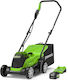 Greenworks GD24LM33K4 Μηχανή Γκαζόν Μπαταρίας 24V