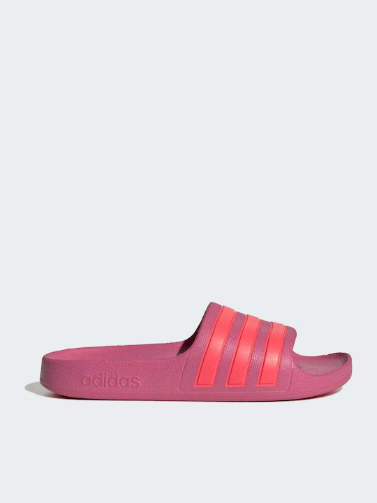 Kids' Slides Pink Adilette Aqua