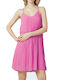 Only Summer Mini Evening Dress Open Back Pink