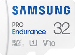 Samsung Pro Endurance (2022) microSDHC 32GB Class 10 U3 V30 UHS-I with Adapter