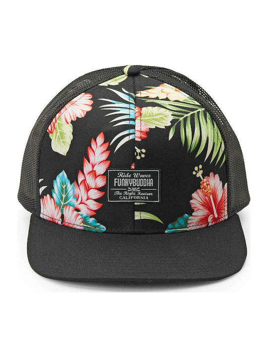 Men's Snapback Trucker Cap Black