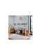 Adjustable Pendant Light Brown with Socket E27 39.5x39.5x30cm