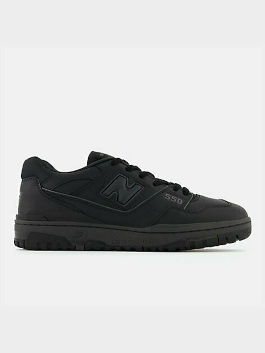 New Balance 550 Triple Ανδρικά Sneakers Μαύρα