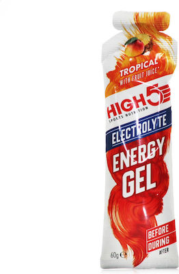 High5 Electrolyte Energy Gel με Γεύση Tropical 60gr