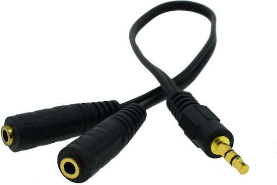 Ancus HiConnect Μετατροπέας 3.5mm male σε 3.5mm 2x female