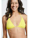 BodyTalk Triangle Bikini Top Yellow