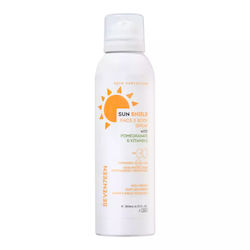Seventeen Sun Shield Face & Body Αντηλιακή Λοσιόν Προσώπου και Σώματος SPF30 σε Spray 200ml