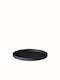 Chic Mic Bioloco Plant Deluxe Πιάτο Γλυκού Πλαστικό Dark Grey με Διάμετρο 20cm