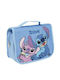 Toiletry Bag Stitch in Blue color 25cm