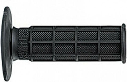 Renthal Мотоциклетни ръкохватки Mx Diamond Waffle Hard в Черен цвят