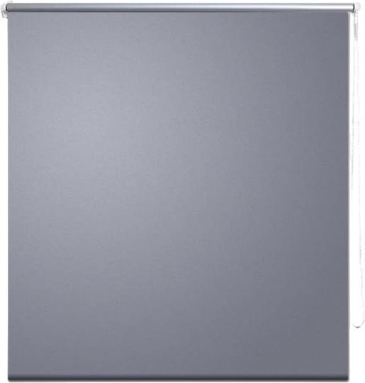 vidaXL Roller Blinds Total Blackout Gray W100xH230cm 240158