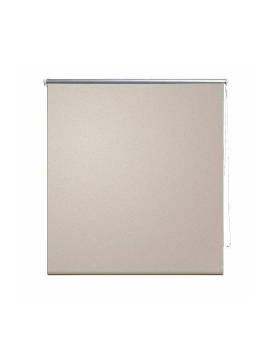 vidaXL Roller Blinds Total Blackout Beige W60xH...