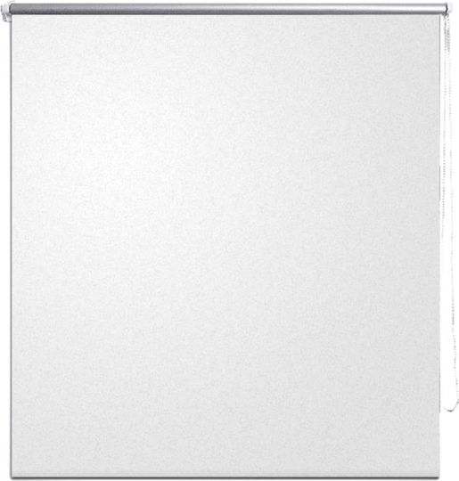 vidaXL Roller Blinds Total Blackout White W160xH175cm 240136
