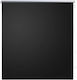 vidaXL Roller Blind Total Blackout Black Type "P"160xH230cm 240181