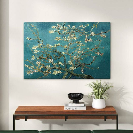 Megapap Blooming Flowers Πίνακας σε Καμβά 100x70cm