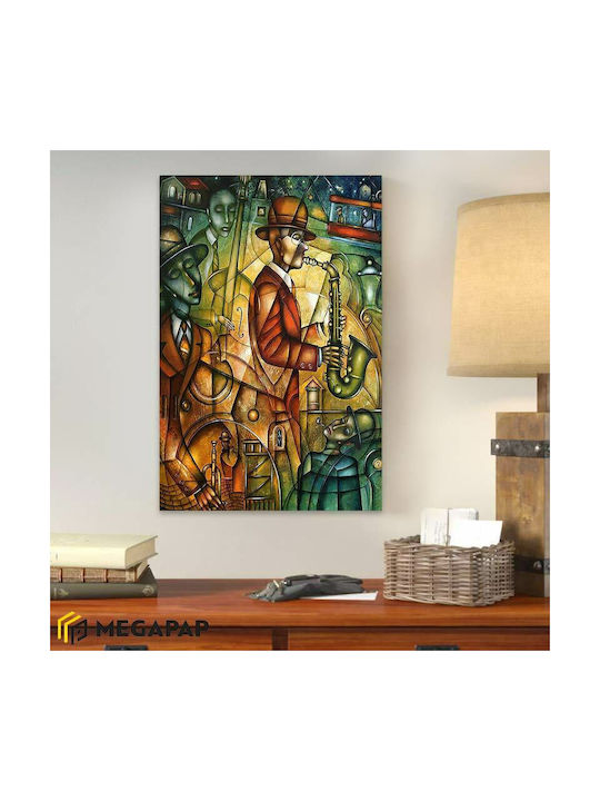 Megapap Street Artists Πίνακας σε Καμβά 50x75cm