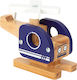 Small Foot Vehicle Helicopter Legler made of Wood for 18++ Months