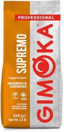 Gimoka Καφές Espresso Supremo Professional σε Κόκκους 1kg