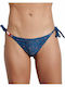 Bikini Slip Marineblau
