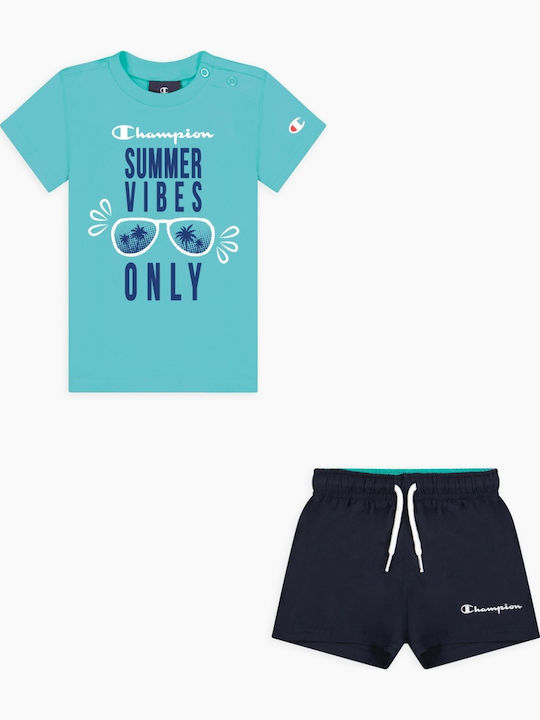 Champion Kinder-Set mit Shorts Sommer 2Stück Tü...