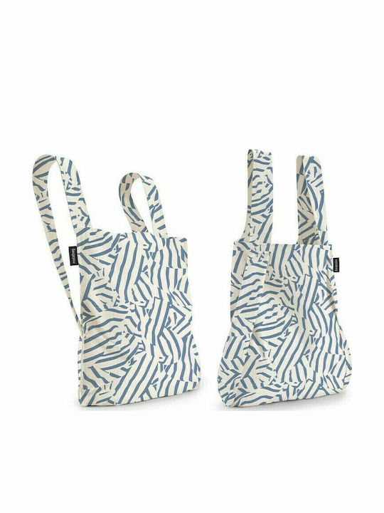 Notabag Blue Twist Чанта за Пазаруване в Син цвят