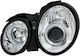 Dectane Vordere Lichter für Mercedes-Benz CLK-Klasse W208 1997-2002 2Stück