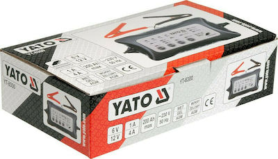 Yato Car Battery Charger 6/12V 4Α