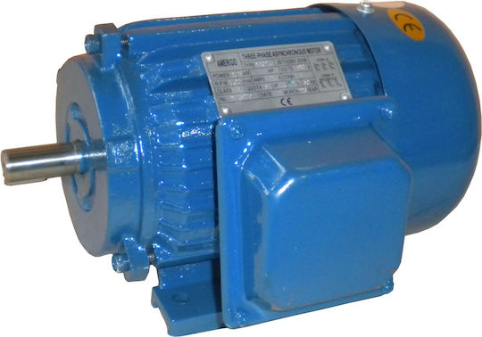 Americo Y90L2-4 Three-Phase Electric motor 3hp Maximum Revolutions 1400rpm with Keyway 380V